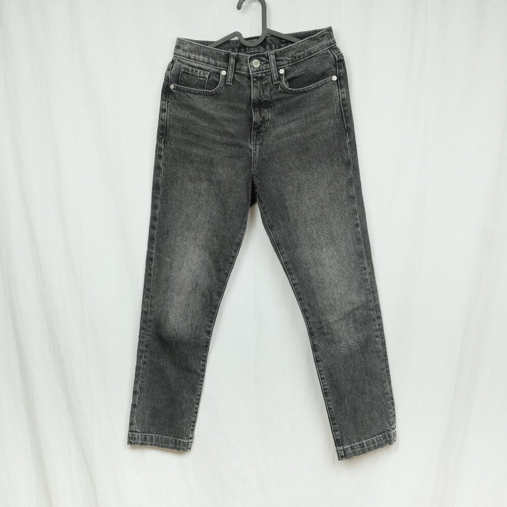 Banana republic jean in ligh black wash. size 26
